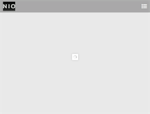 Tablet Screenshot of nio.nl